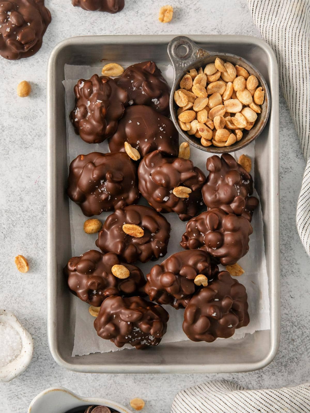 Peanut Clusters - Recipe photo by Intentional Hospitality