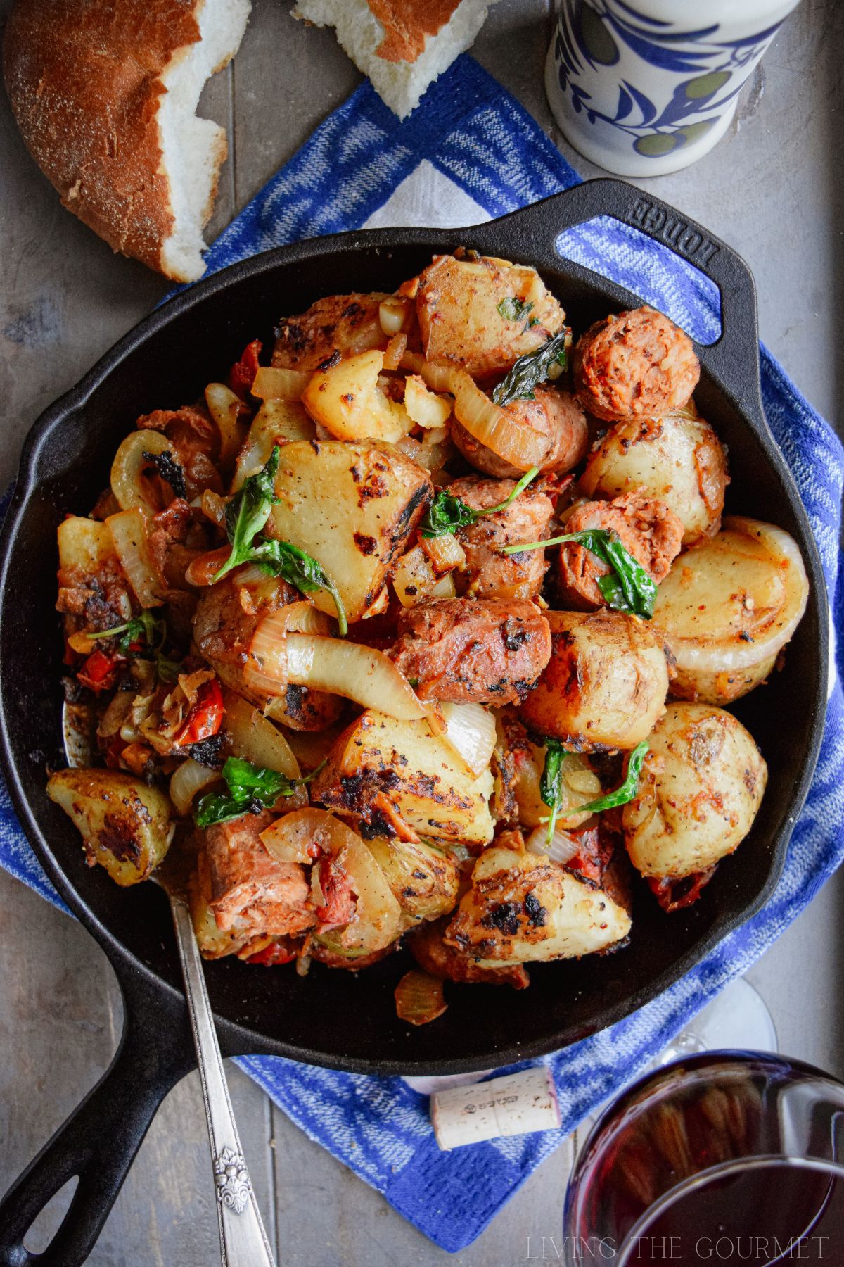 Italian Sausage and Potatoes - Recipe photo by LivingtheGourmet