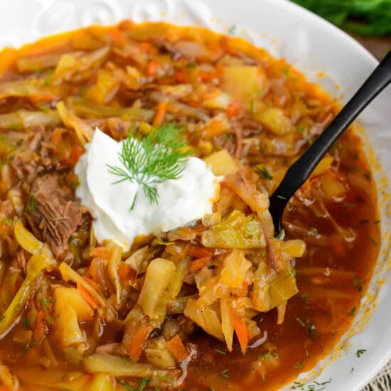 Beef and Cabbage Soup (Shchi) - Recipe photo by WillCookForSmiles