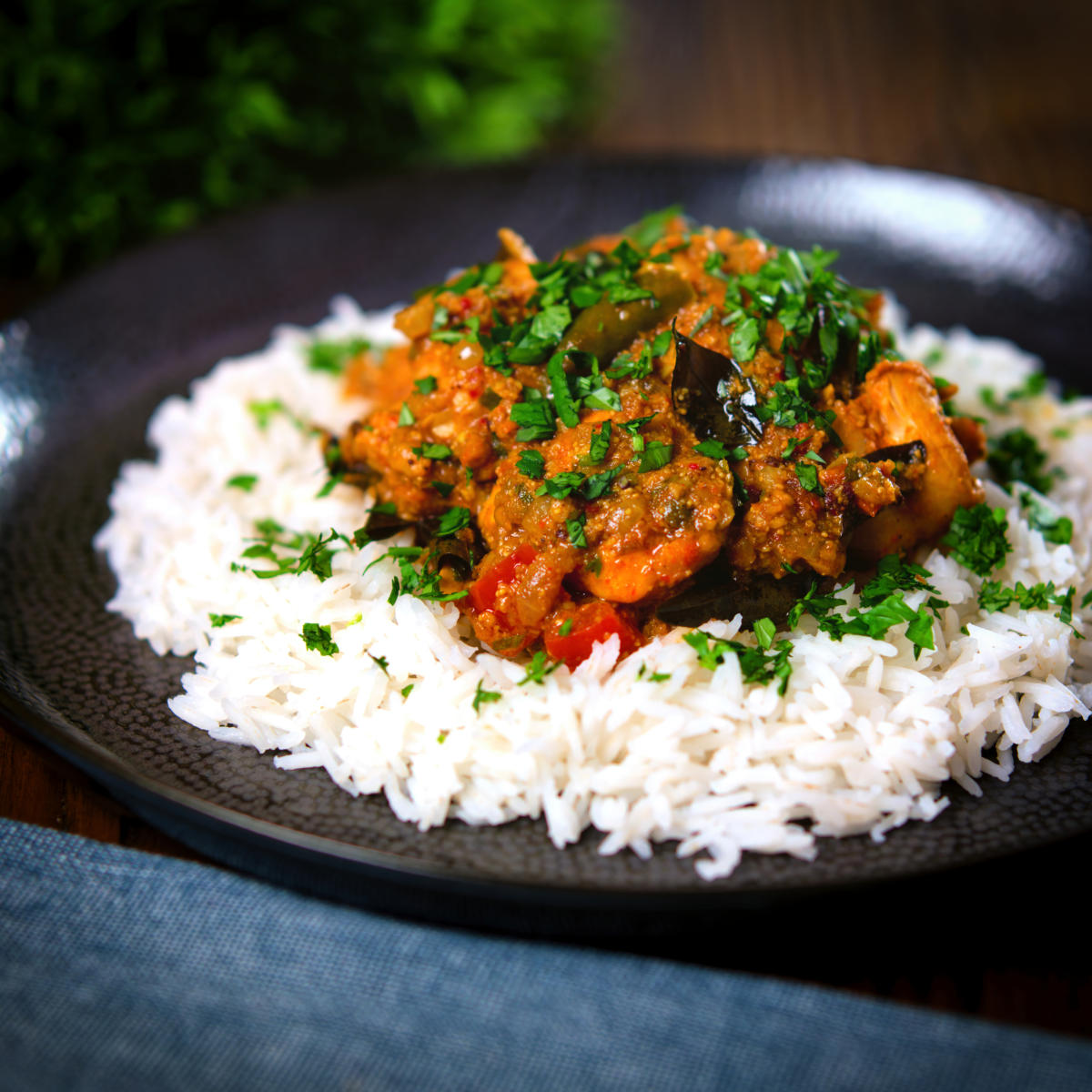 Spicy Andhra Style Chicken Curry - Recipe photo by Brian Jones