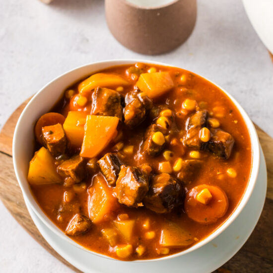Leftover Steak Soup - Recipe photo by numstheword