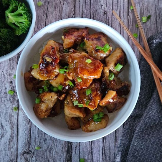 Sticky Honey Ginger Chicken - Recipe photo by Megans meals