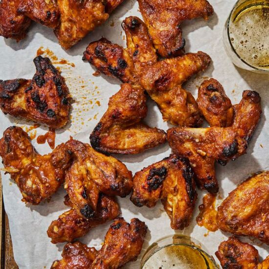 Tamarind Barbecue Chicken Wings - Recipe photo by coolfooddude
