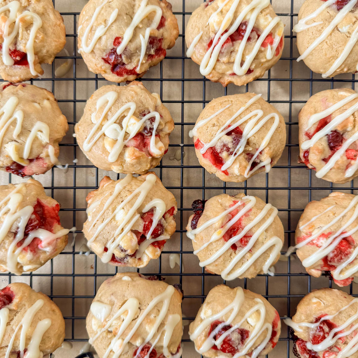 White Chocolate Cranberry Cookies - Recipe photo by NextLevelBaker