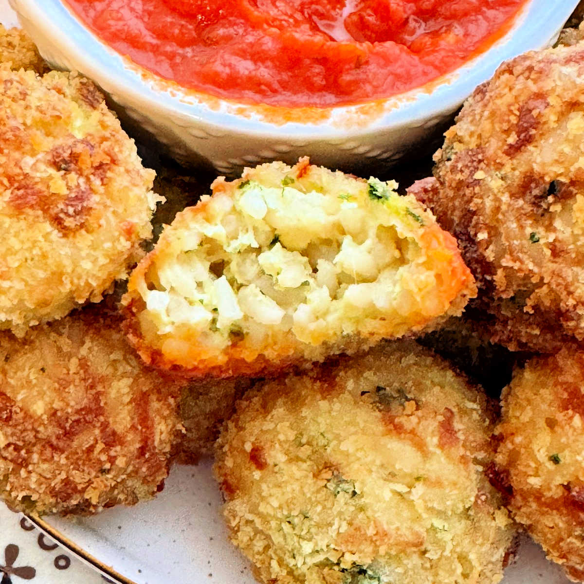 Air Fryer Arancini - Recipe photo by Foodtastic Mom