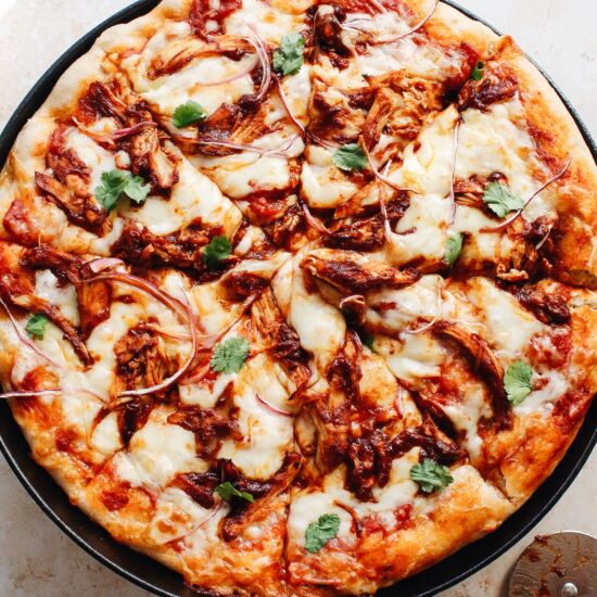 Best BBQ Chicken Pizza - Recipe photo by thefigjar