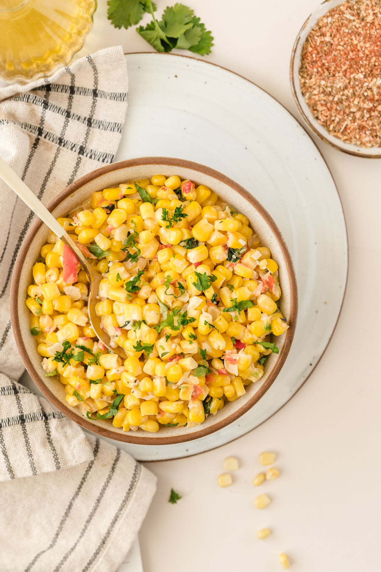 Spicy Corn Maque Choux - Recipe photo by mealstreetkitchen
