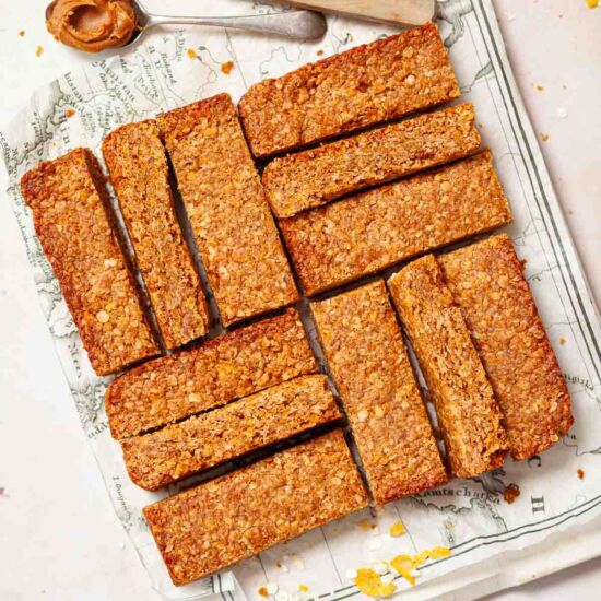 Cornflake Flapjack with Biscoff - Recipe photo by Jane-LittleSugarSnaps
