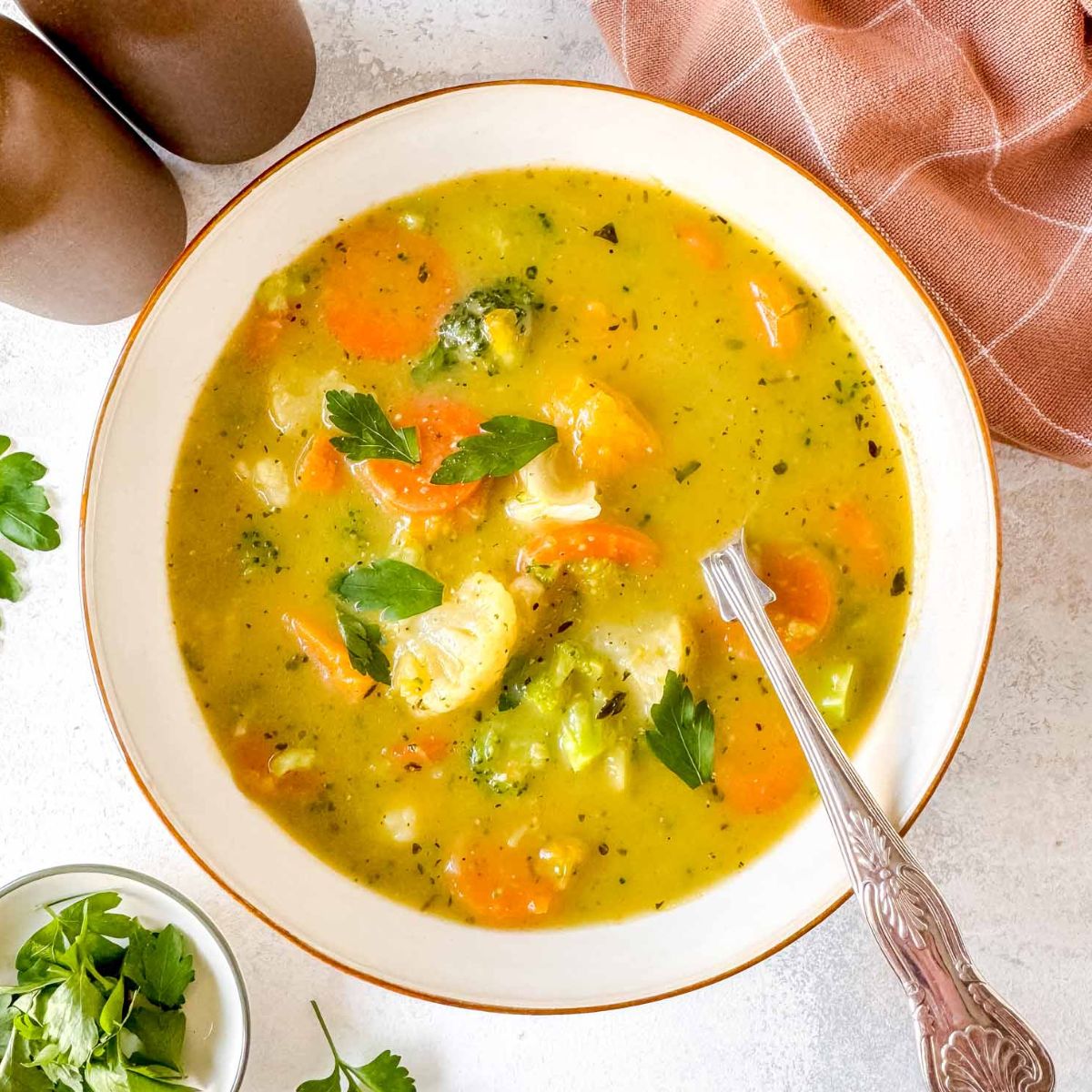 Frozen Vegetable Soup - Recipe photo by Low Histamine Kitchen