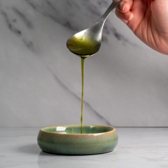 Basil-Infused Olive Oil - Recipe photo by canned.spamantha