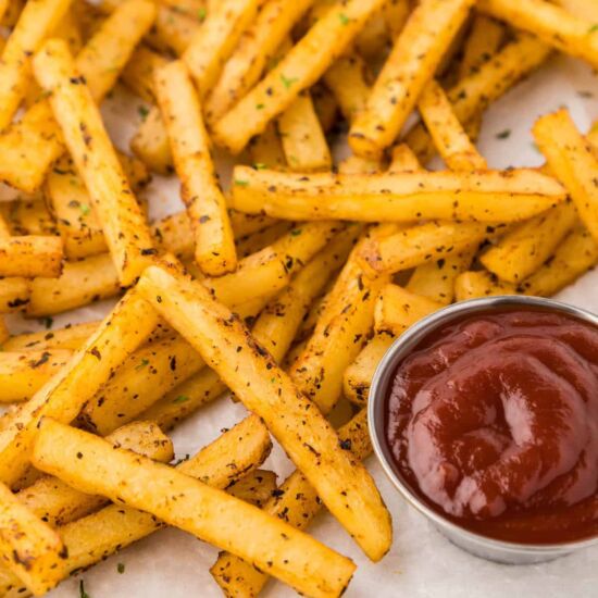 Baked French Fries - Recipe photo by livingchirpy