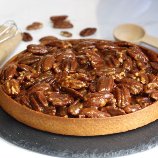 Caramel Pecan Pie - Recipe photo by Rachida