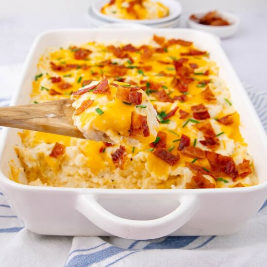 Loaded Baked Potato Casserole - Recipe photo by Intentional Hospitality