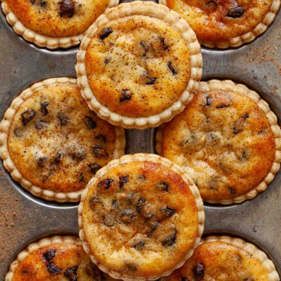 Curd Cheesecakes with Pastry Shells - Recipe photo by Jane-LittleSugarSnaps