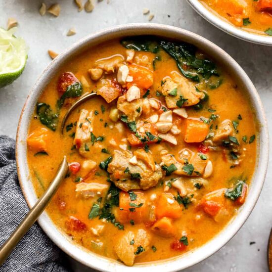 Peanut Butter Chicken Soup - Recipe photo by Easy Chicken Recipes