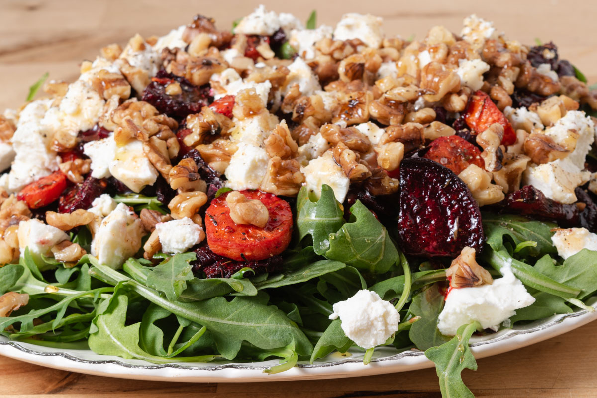 Roasted Carrot and Beet Salad - Recipe photo by mandiofthemountains