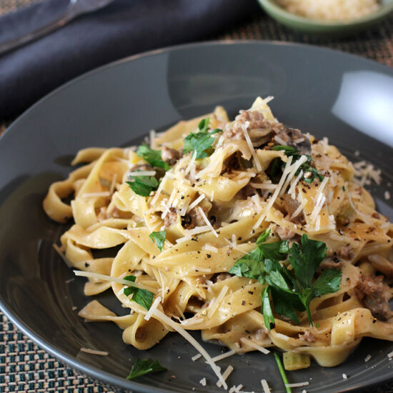 Tagliatelle with Ganjang Ragu - Recipe photo by Food Gal
