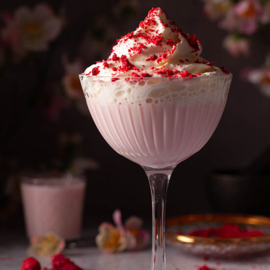 Creamy Strawberry Liqueur Cocktail - Recipe photo by Jane-LittleSugarSnaps