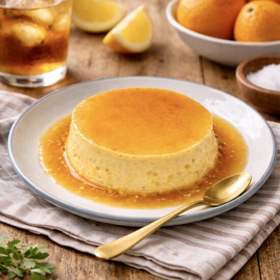 Orange Flan - Recipe photo by Woman And The Whisk