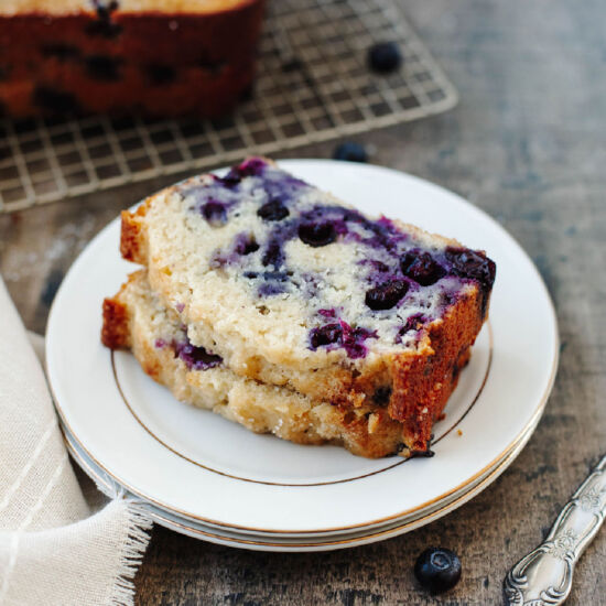 Blueberry Muffin Bread - Recipe photo by The Cookin Chicks