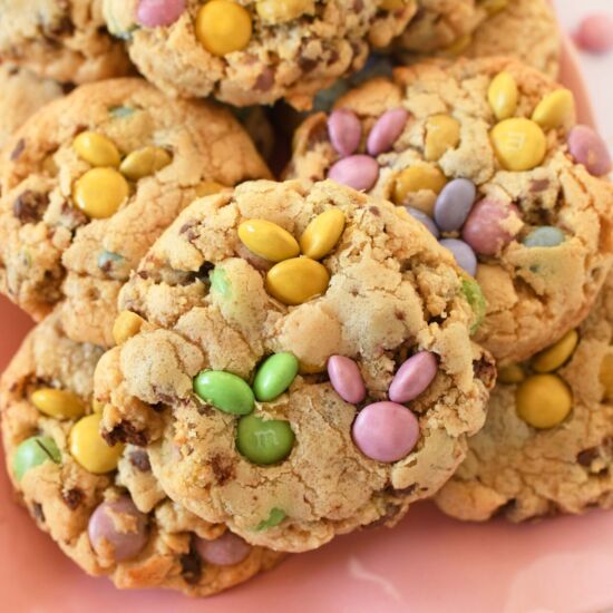 Thick & Chewy Easter Candy Cookies - Recipe photo by Savvysavingcouple