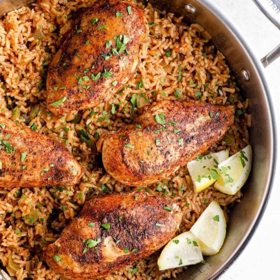 One Pan Cajun Chicken and Rice - Recipe photo by Easy Chicken Recipes