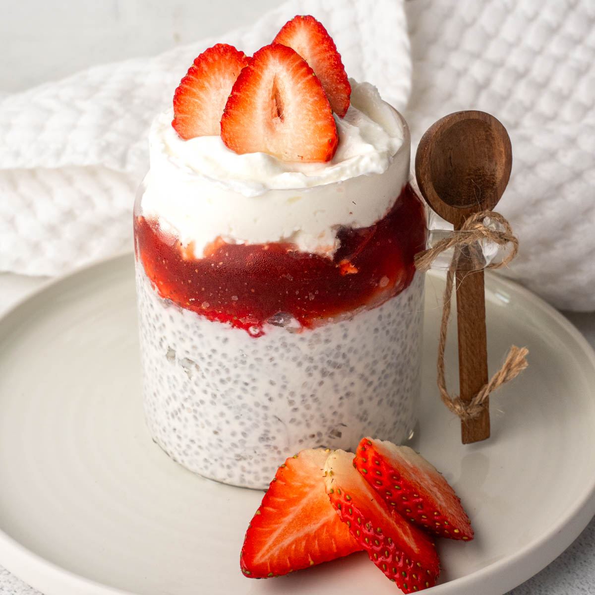 Quick Setting Chia & Yogurt Pudding - Recipe photo by Maria Lucey Dietitian