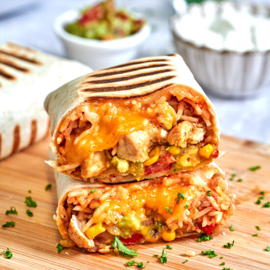 Chicken Burrito - Recipe photo by thefoodieblogger.recipes