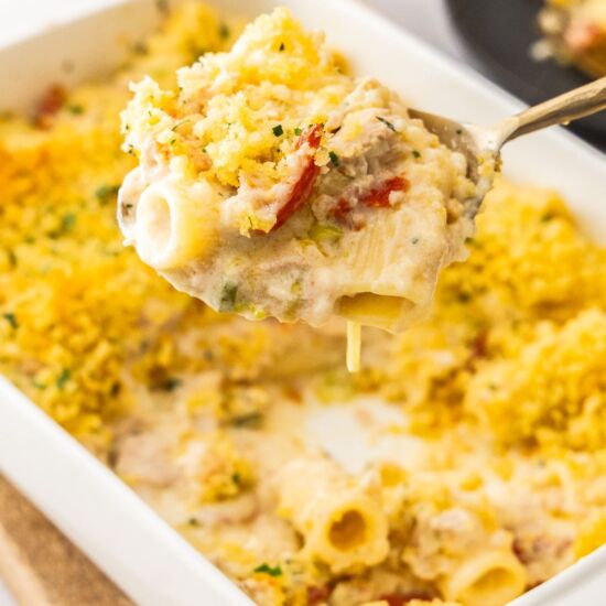 Creamy Tuna Pasta Bake - Recipe photo by itsnotcomplicatedrecipes