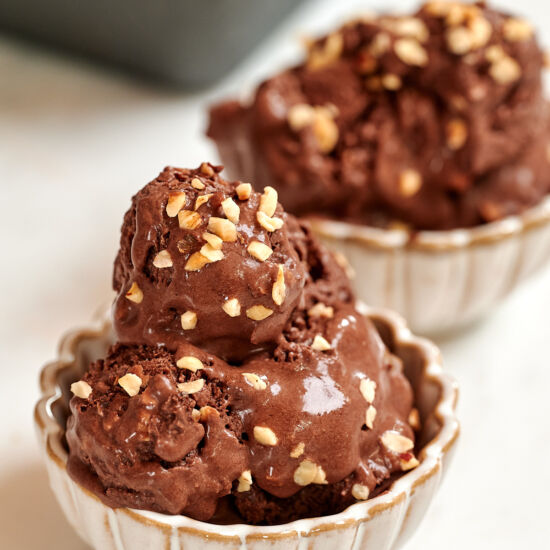 Creamy Chocolate Coconut Ice Cream - Recipe photo by lowcarbspark