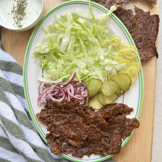 Vegan Doner Meat - Recipe photo by Theplantbowls