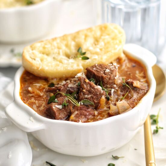 French Onion Steak Soup - Recipe photo by Ereese