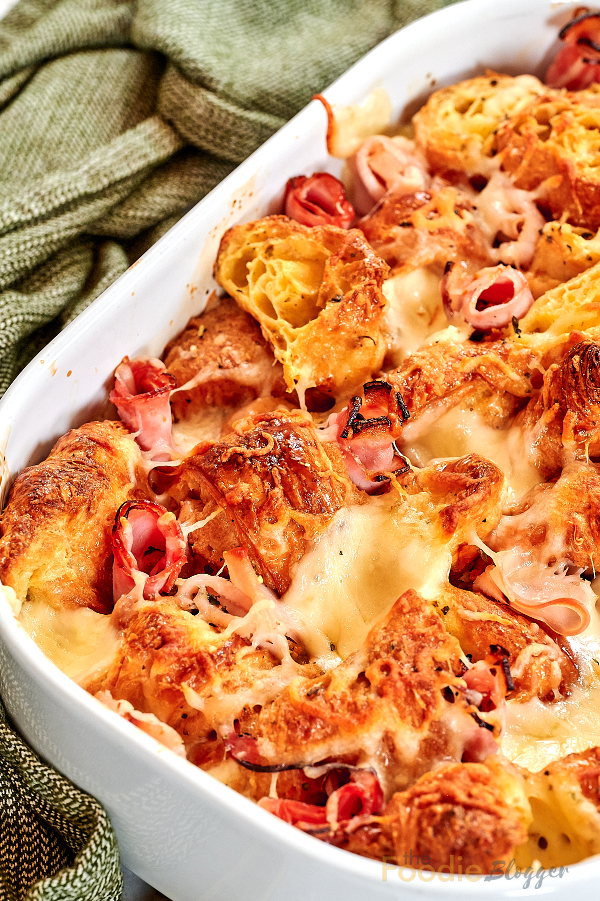Ham and Cheese Croissant Breakfast - Recipe photo by thefoodieblogger.recipes