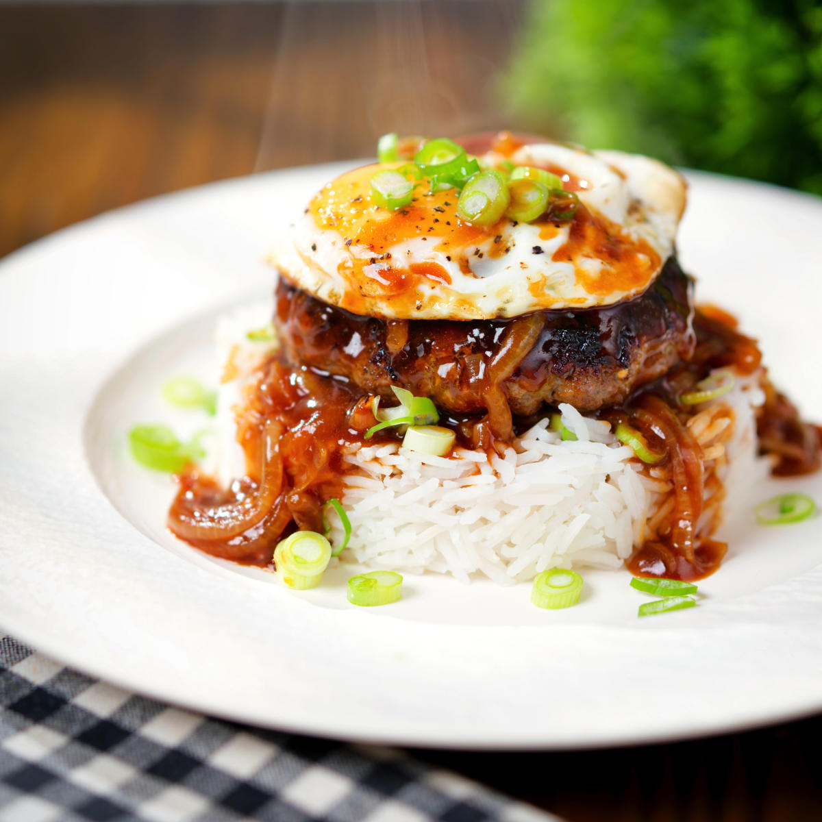 Hawaiian Loco Moco - Recipe photo by Brian Jones