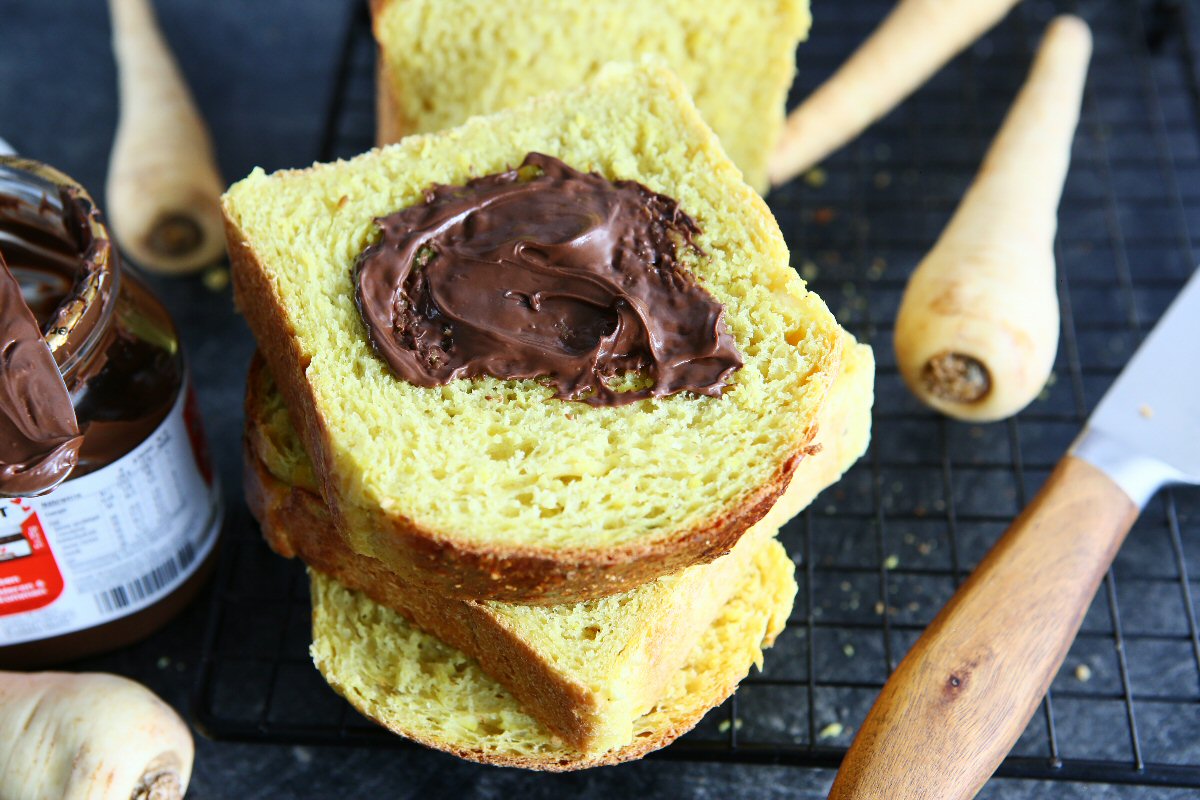 Parsley Root Saffron Bread - Recipe photo by angiesrecipes