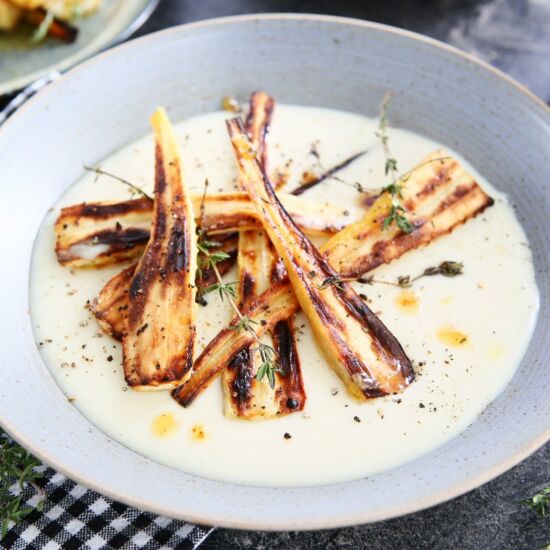 Honey Roasted Parsley Roots - Recipe photo by angiesrecipes