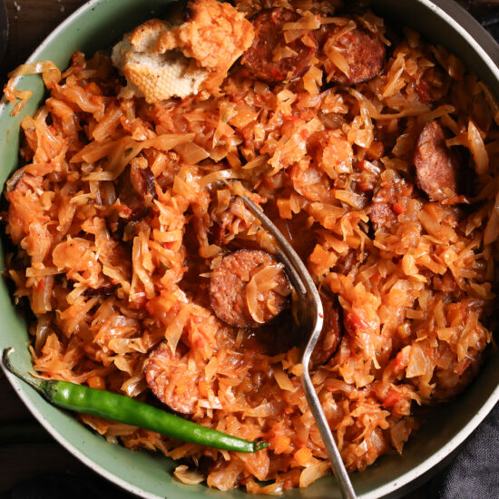 Hearty Cabbage & Sausage Casserole - Recipe photo by Apinchofzest