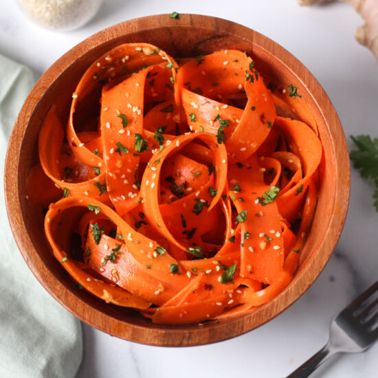 Asian Carrot Salad - Recipe photo by chefv
