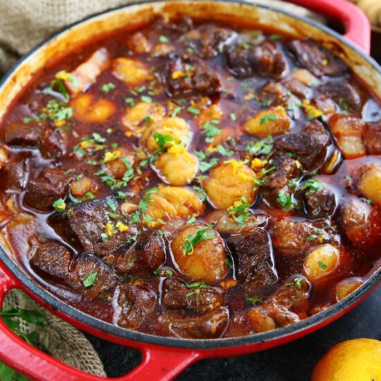 Beef Stew with Chestnuts - Recipe photo by Taste of Home