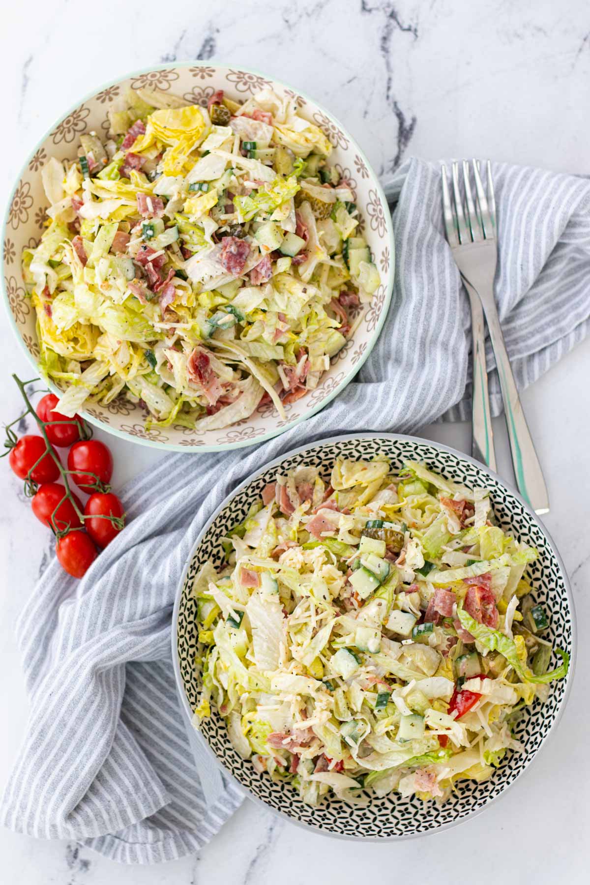 Italian Grinder Salad - Recipe photo by whippeditup