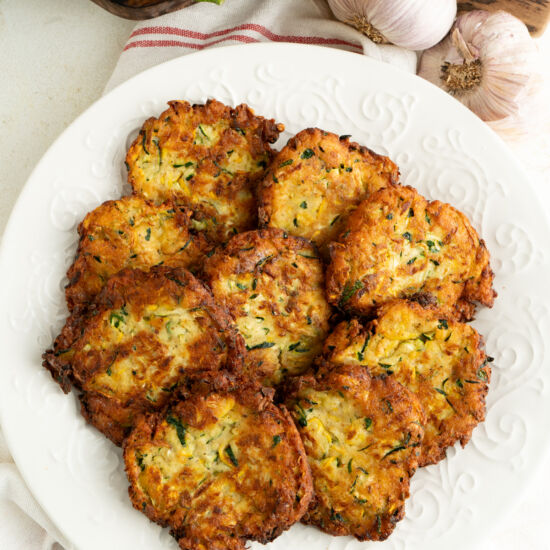 Italian Zucchini Fritters - Recipe photo by TheDeliciousSpoon