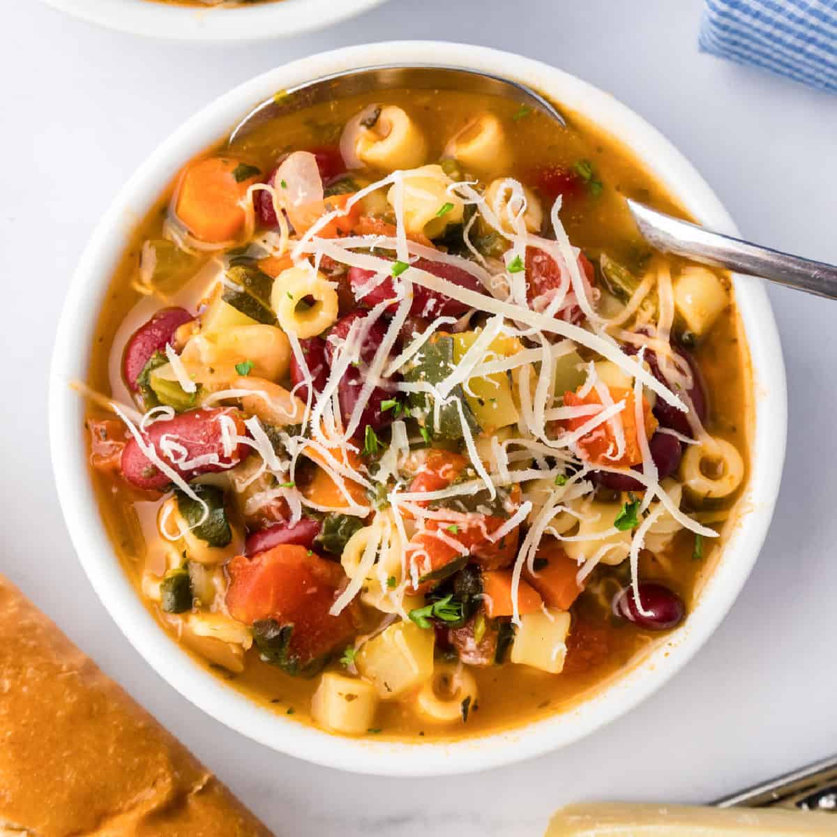 Minestrone Soup - Recipe photo by OnMyKidsPlate