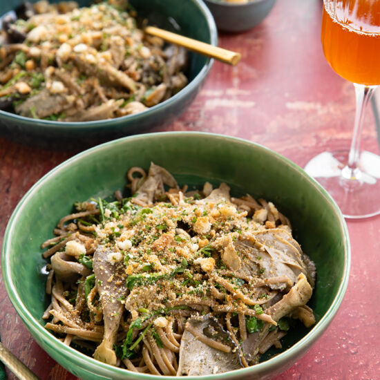 Oyster Mushrooms Pastafeller - Recipe photo by BitterSweet