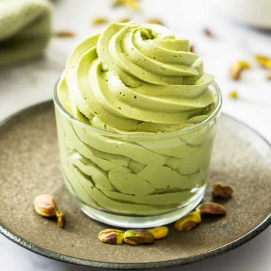 Pistachio Buttercream - Recipe photo by sugarsaltmagic
