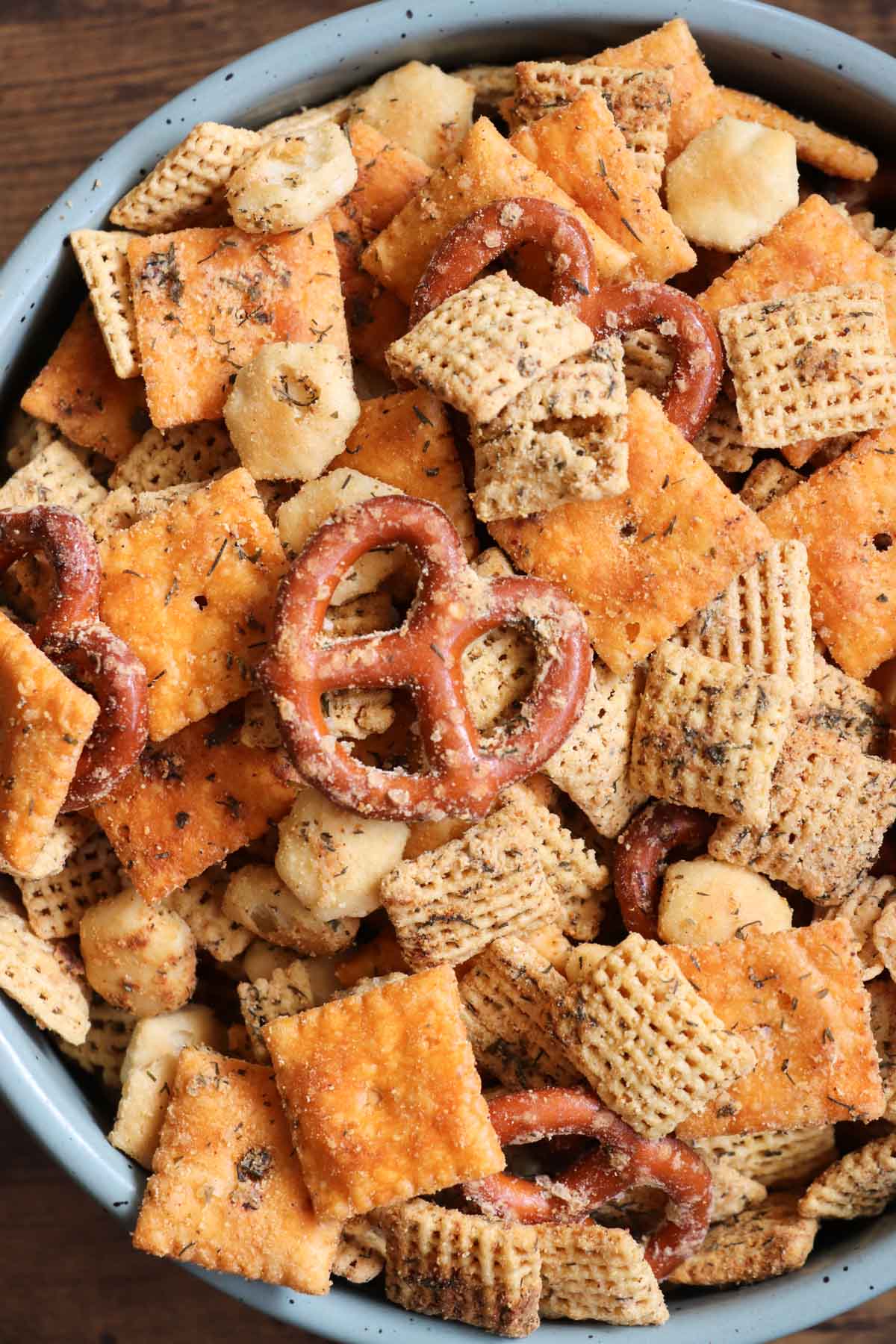 Homemade Ranch Snack Mix - Recipe photo by cookingwithconks