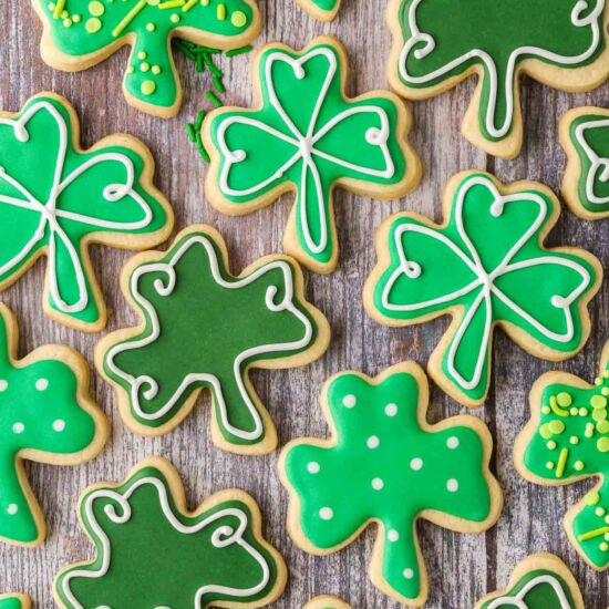 St. Patrick's Day Cookies - Recipe photo by TheRecipeNest