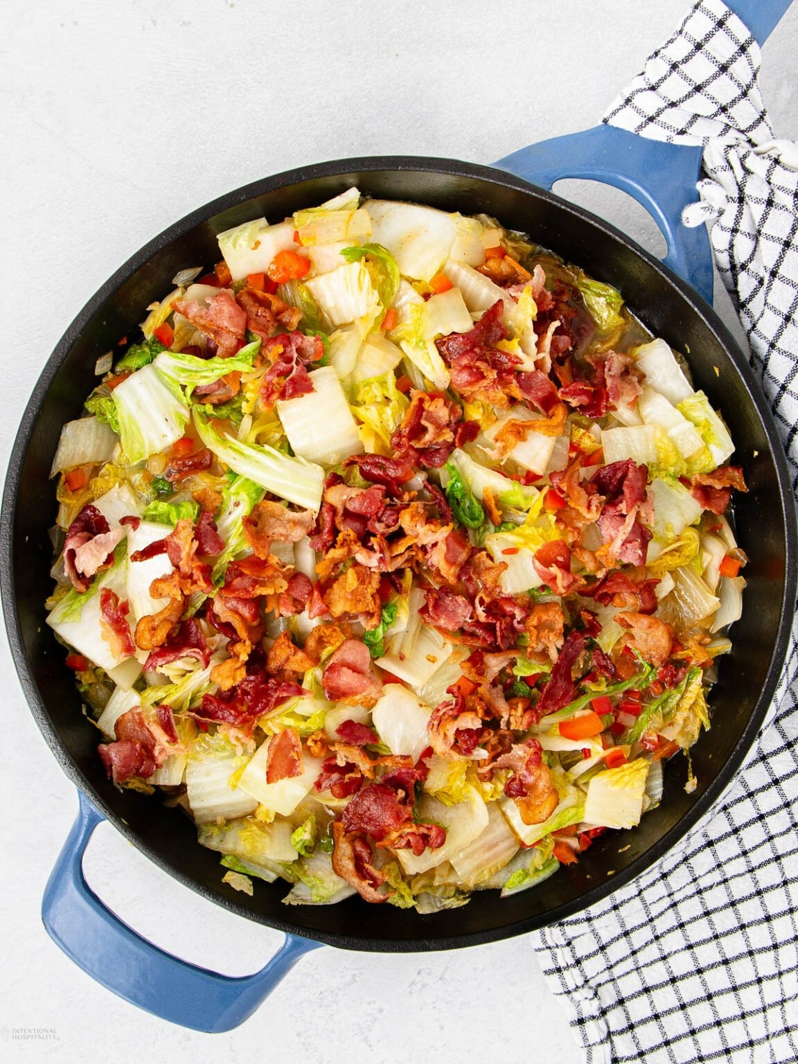 Fried Cabbage - Recipe photo by Intentional Hospitality