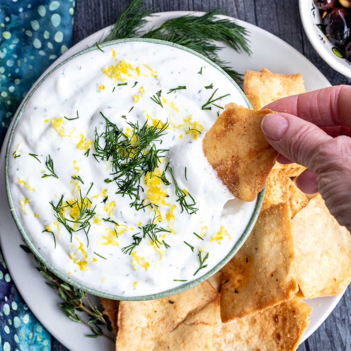 Whipped Ricotta Dip - Recipe photo by Chef Molly