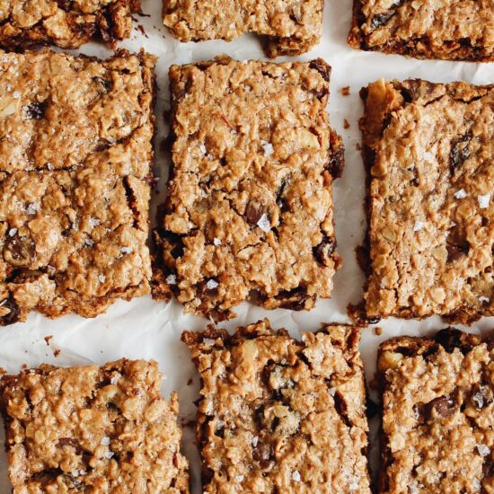 Almond Butter Bars - Recipe photo by thefigjar