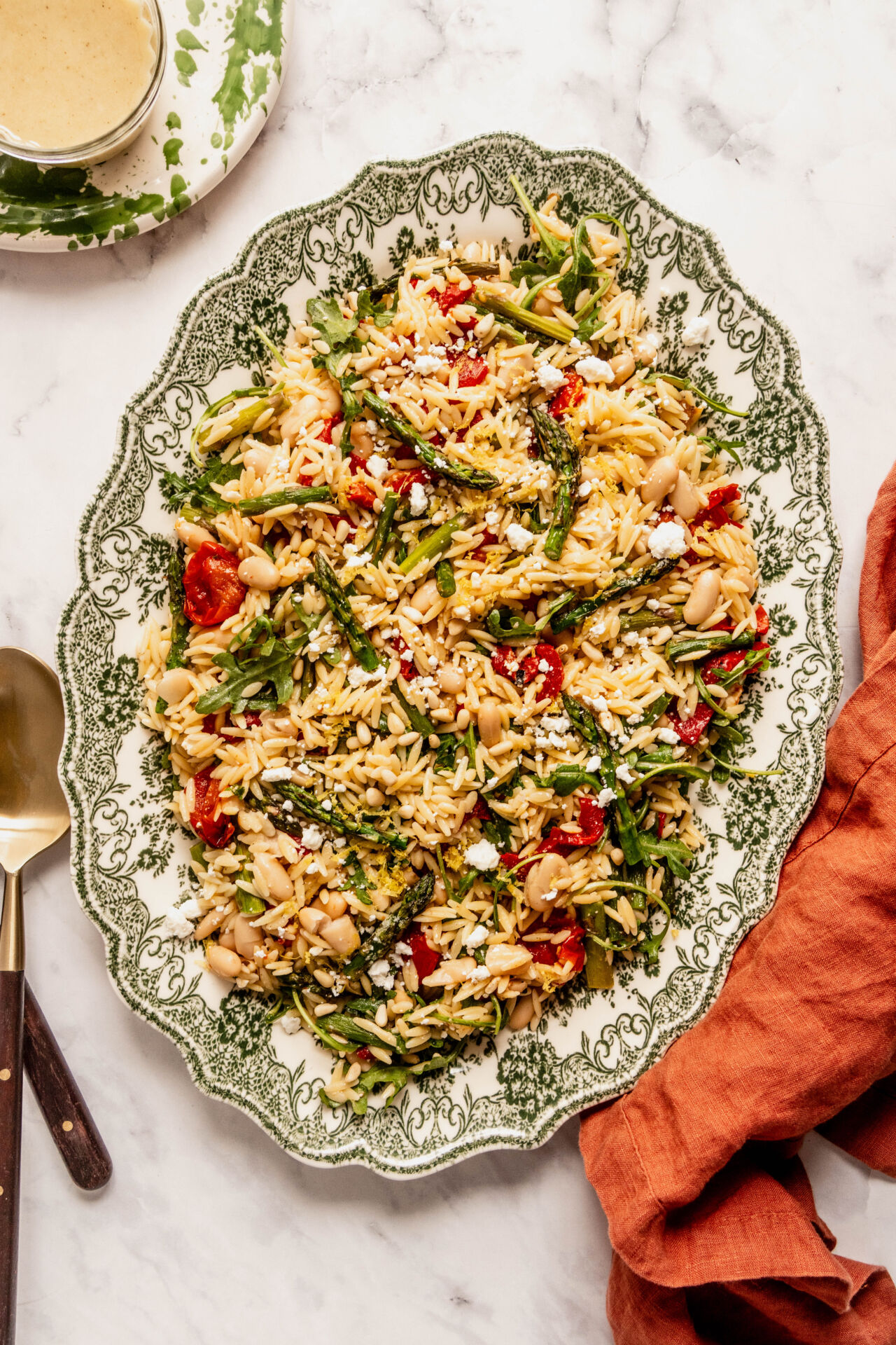Asparagus Orzo Salad - Recipe photo by windycitydinnerfairy